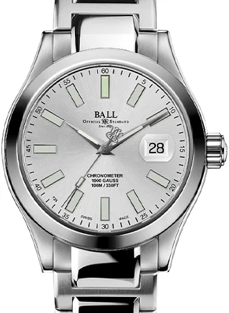 Ball Watch Co. Engineer III Marvelight Chronometer Silver Ref. NM9026C-S6CJ-SL - 904L Stee