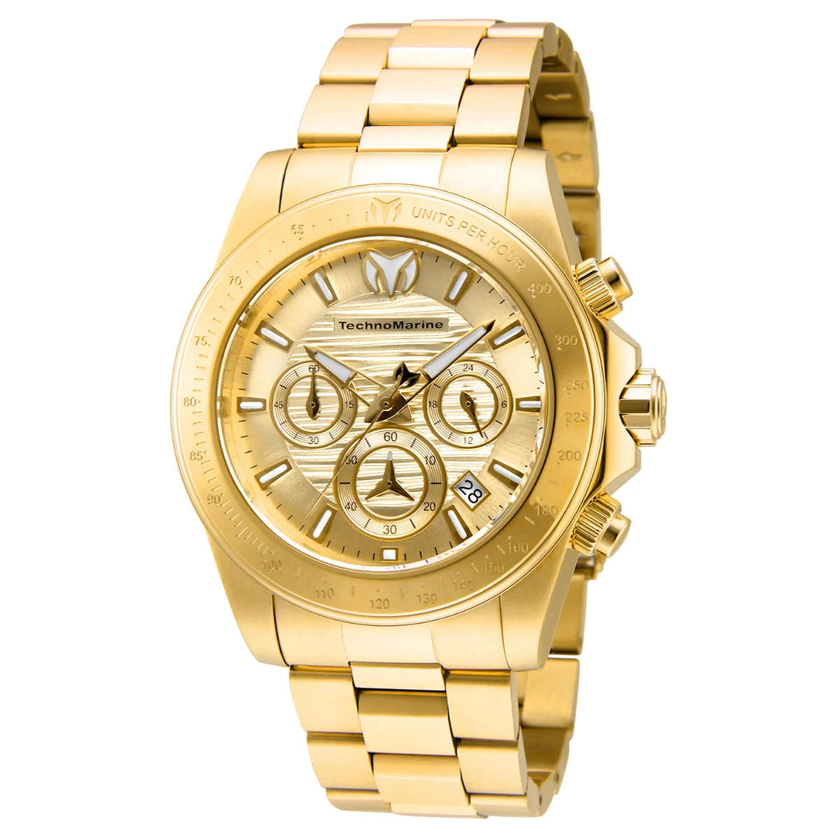 Invicta TechnoMarine Manta Ray Watch - 42mm, Gold (TM-219004) 42 mm kol saati