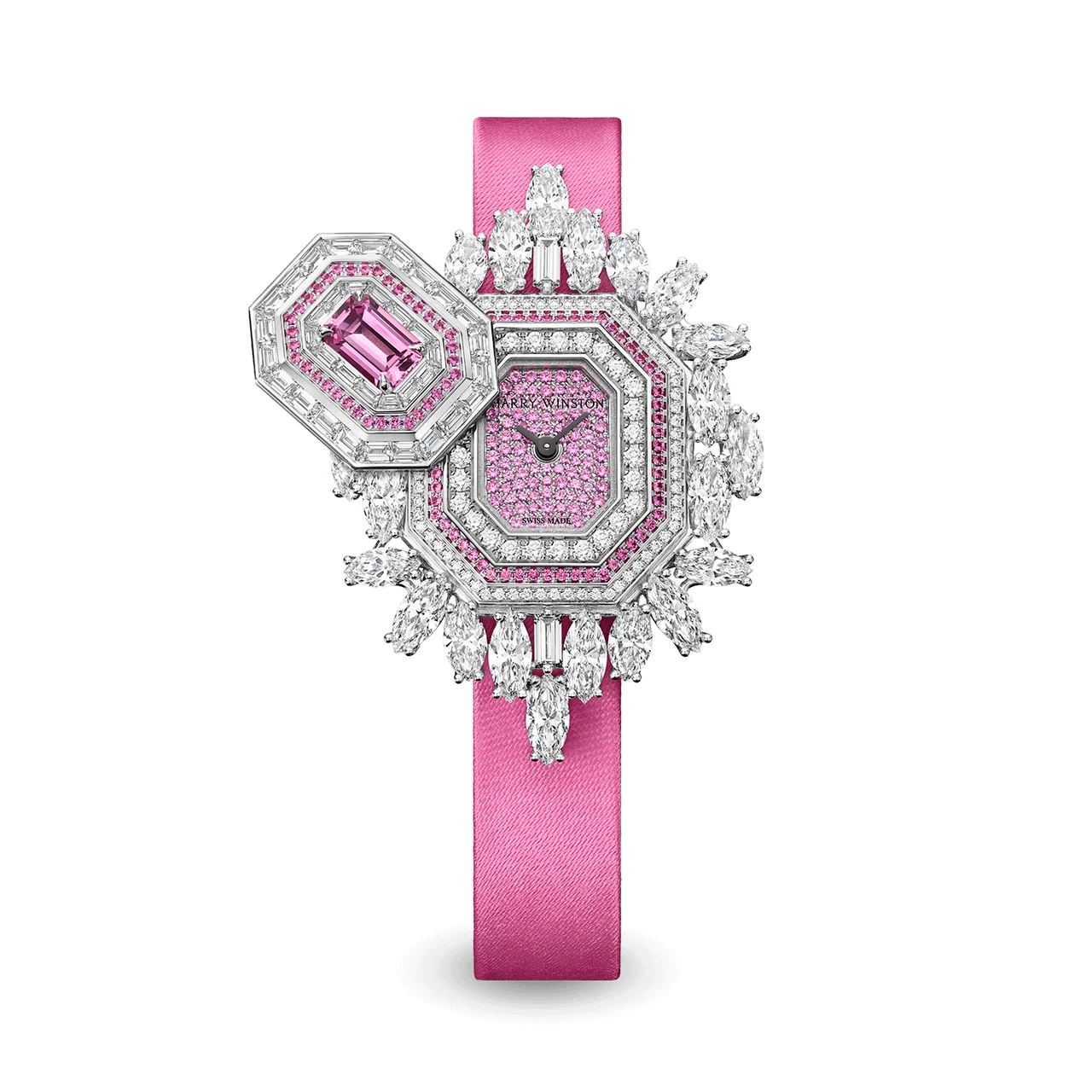 Harry Winston Emerald HJTQHM32WW006 46 mm kol saati