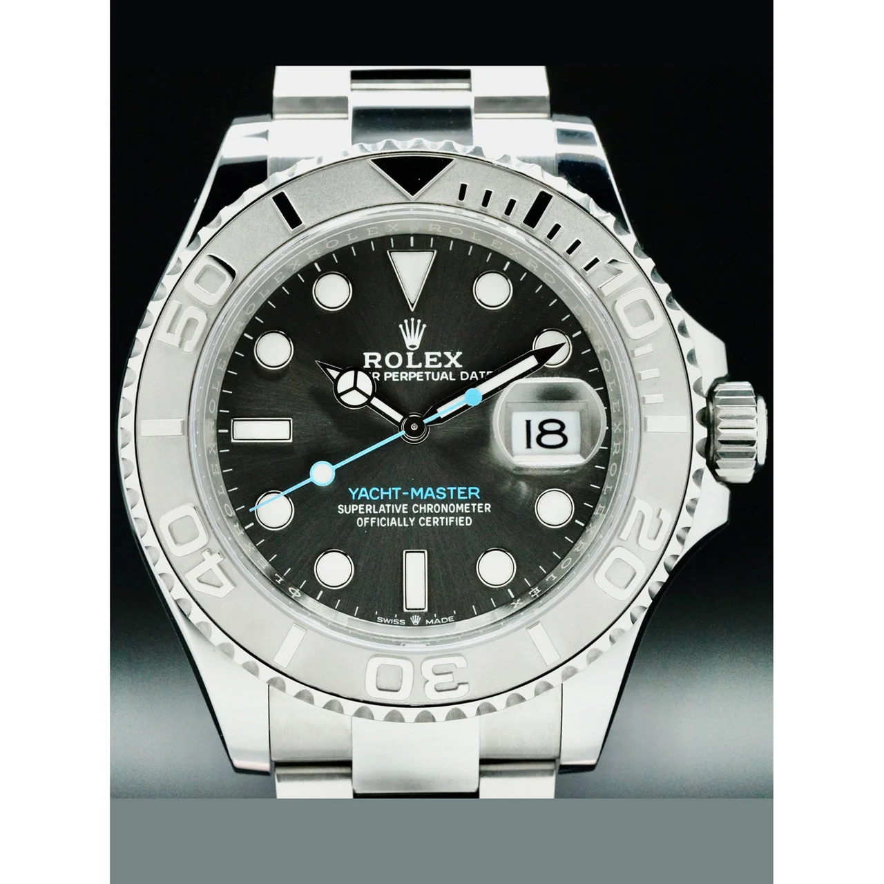 Rolex Yacht Master 40 Rhodium Dial 210000051636 40 mm kol saati
