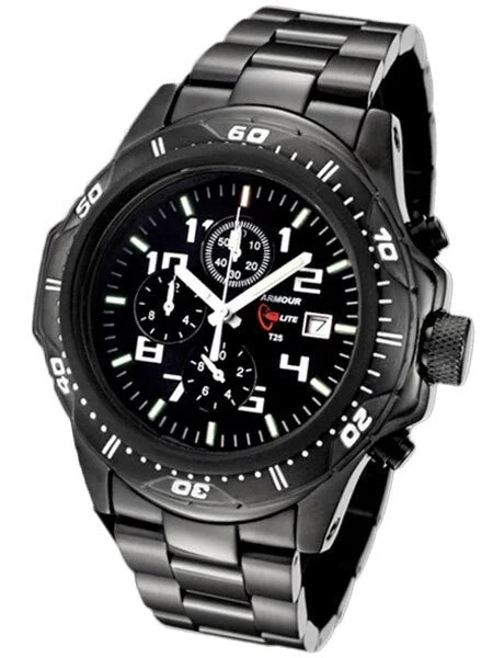 Armourlite Professional Series Chronograph with Tritium Illumination and Shatterproof Crys