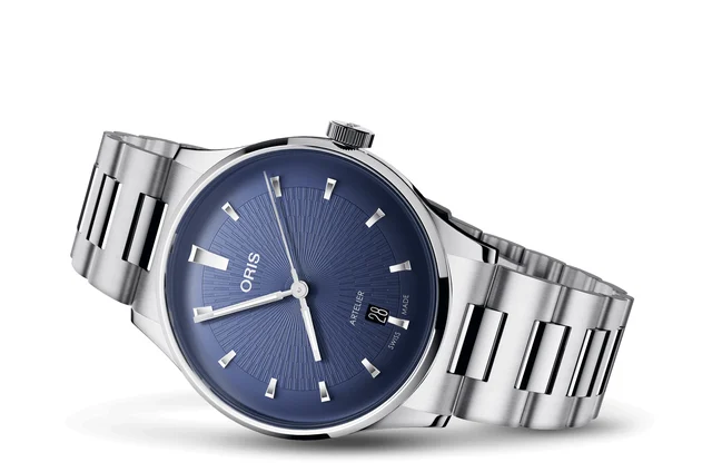Oris Artelier Date 01 733 7810 4055-07 8 20 20 kol saati