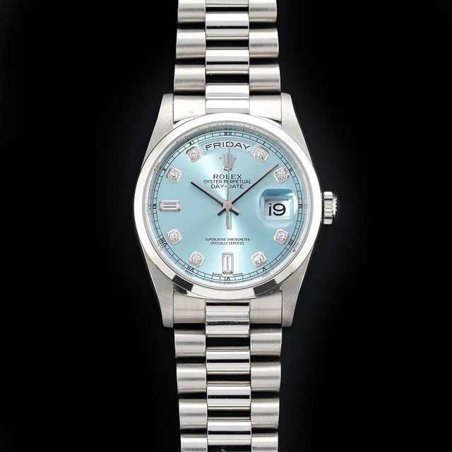 Rolex Rhodium Serti 210009N33331 kol saati