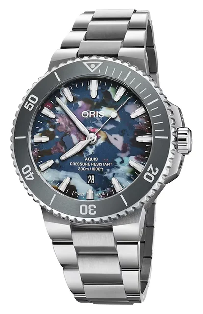Oris Aquis 733 7789 4150-MB kol saati