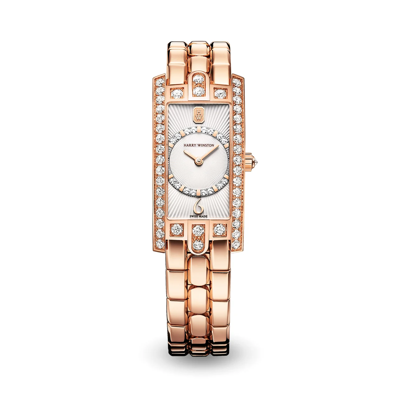 Harry Winston Avenue AVCQHM16RR038 32 mm kol saati