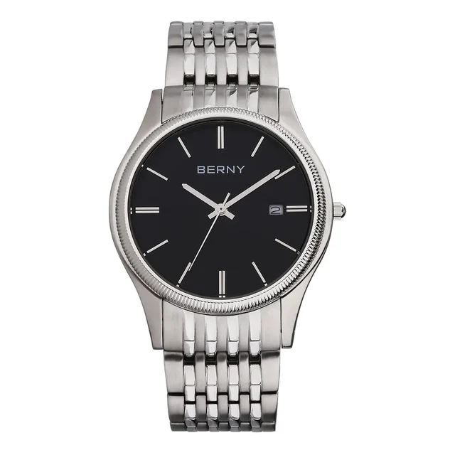 BERNY Men Quartz Dress Watch-2621M 2621M-A kol saati