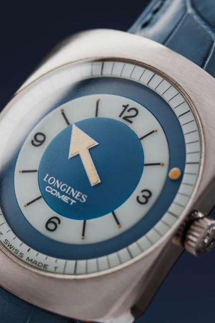Longines Comet Ref. 8475 Blue kol saati