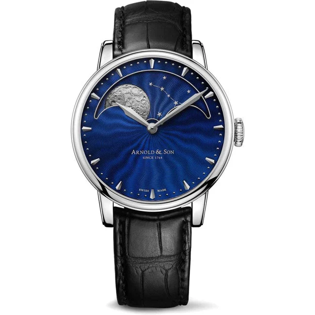 Arnold & Son Perpetual Moon 1GLAS.U02A.C122S NAP210000001039 42 mm kol saati