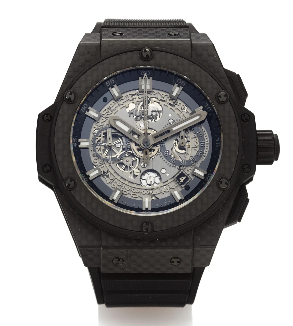 Hublot King Power Unico All Carbon 701.QX.0140.RX kol saati