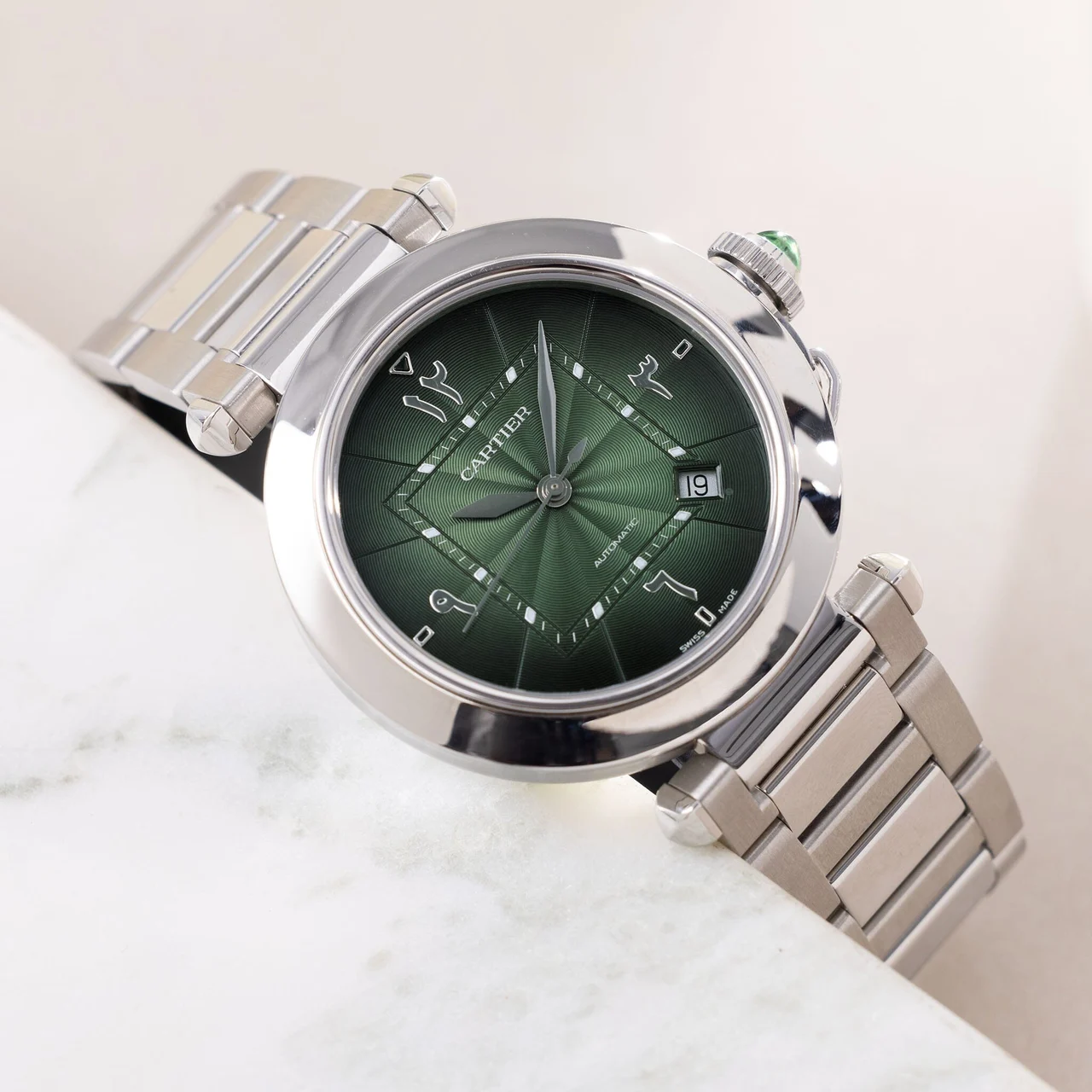 Cartier Pasha W-2461 41 mm kol saati