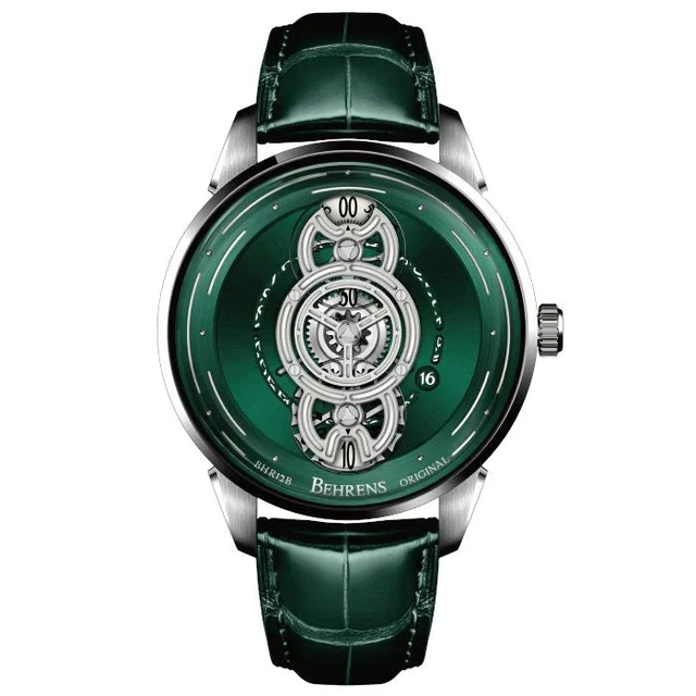 Behrens Interstellar Travel Emerald Green BHR012GRN01 kol saati