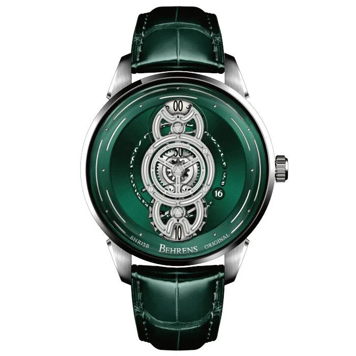Behrens Interstellar Travel Emerald Green BHR012GRN01 kol saati