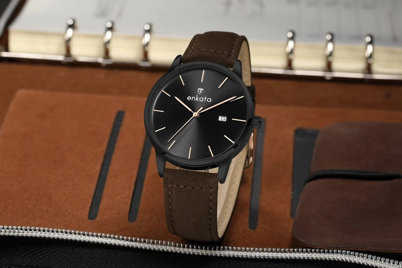 Enkatawatches Titan Matte Dark 40 mm kol saati