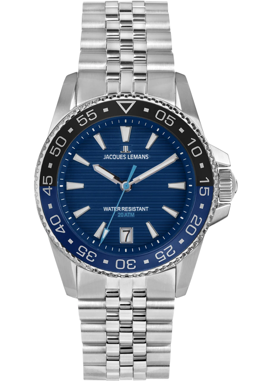 Jacques Lemans Liverpool Diver 1-2205I 41 mm kol saati