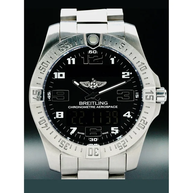 Breitling Aerospace Evo Titanium Black E7936310 210000037043 kol saati