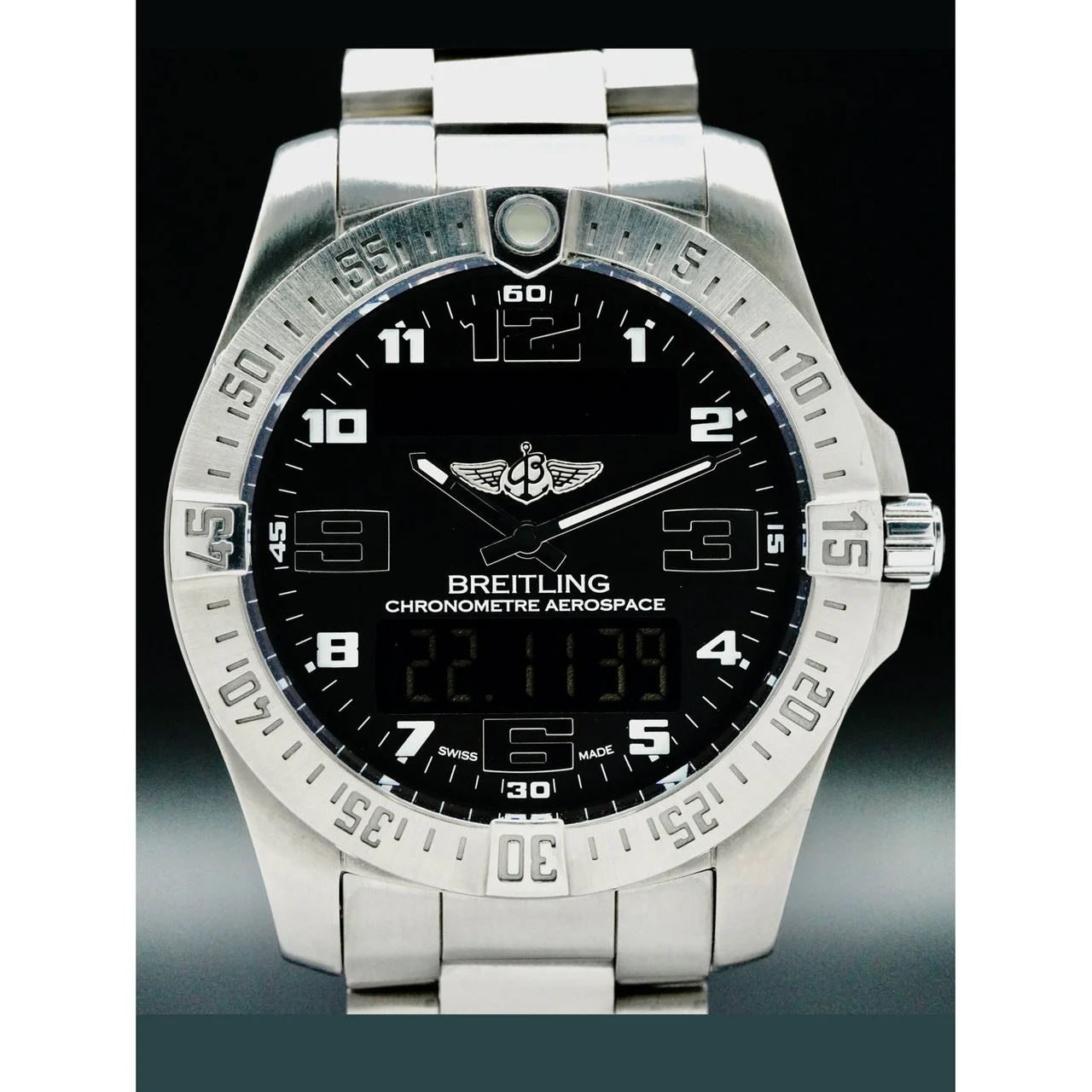 Breitling Aerospace Evo Titanium Black E7936310 210000037043 43 mm kol saati