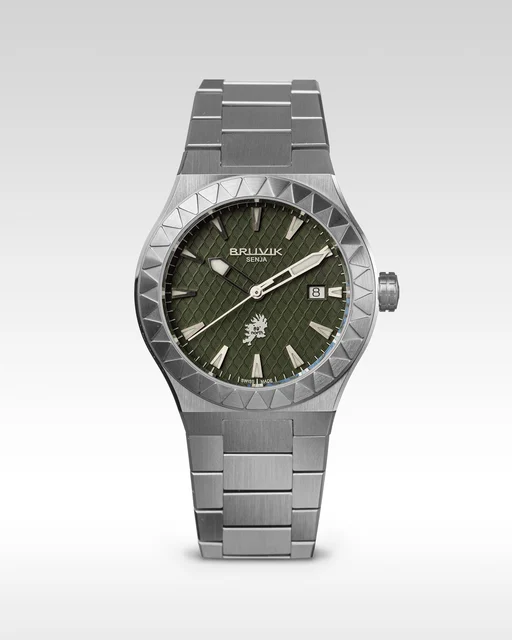 Bruvik Fine Timepieces SJAS Senja Segla kol saati