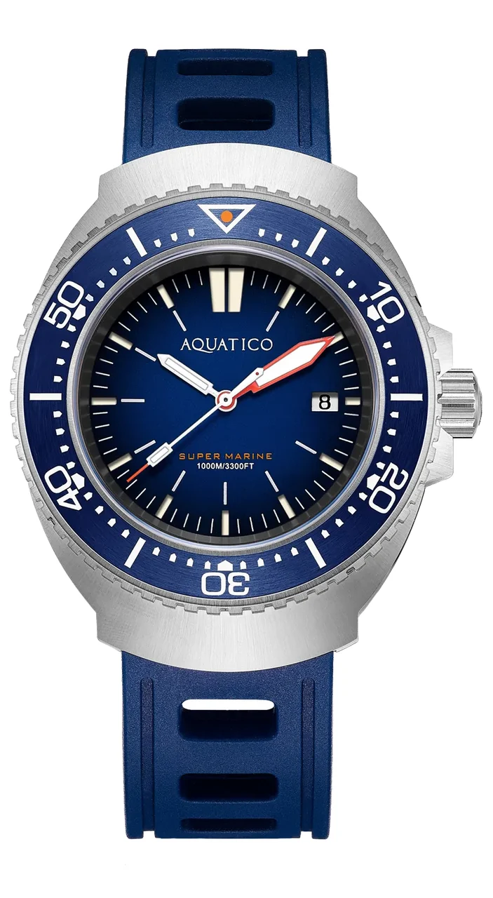 AQUATICO Super Marine AQ056 44 mm kol saati