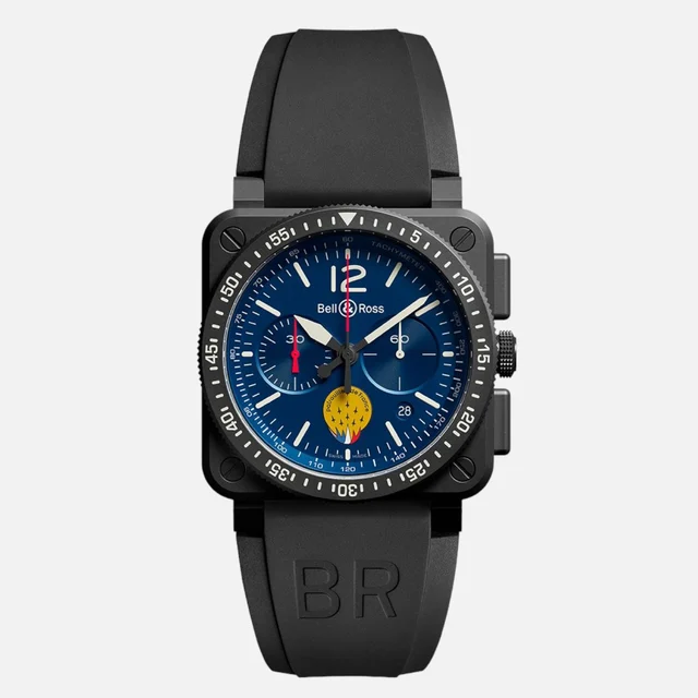 Bell & Ross BR0394-PAF1-CE/SRB kol saati