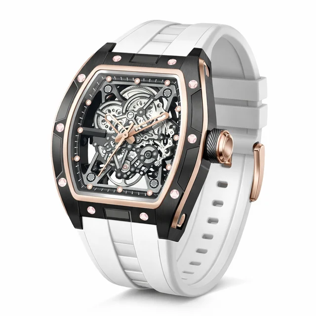 Invicta Rally Manifold Automatic Watch w/ Skeleton Dial - 42mm. White (69524) kol saati