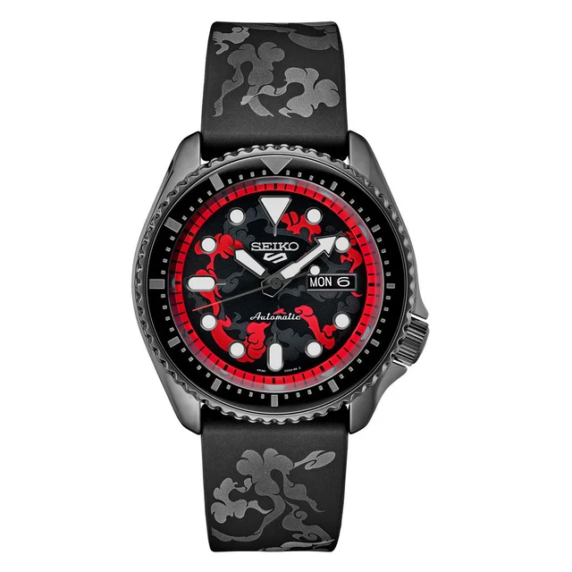 Seiko Sports One Piece Monkey D. Luffy Limited Edition Watch #SRPH65 kol saati