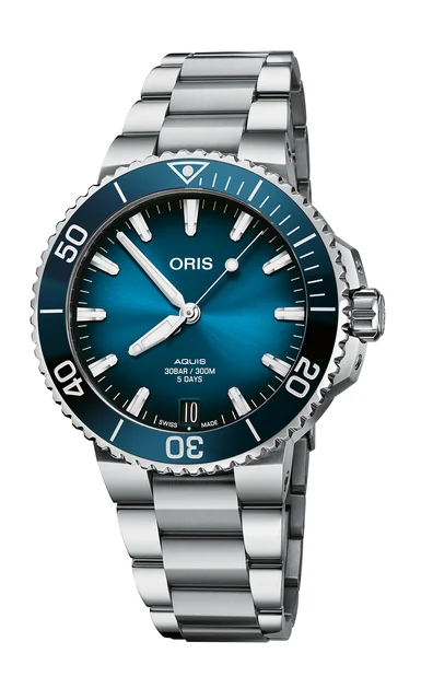 Oris Aquis Date Calibre 400 01 400 7769 4135-07 8 22 09PEB kol saati