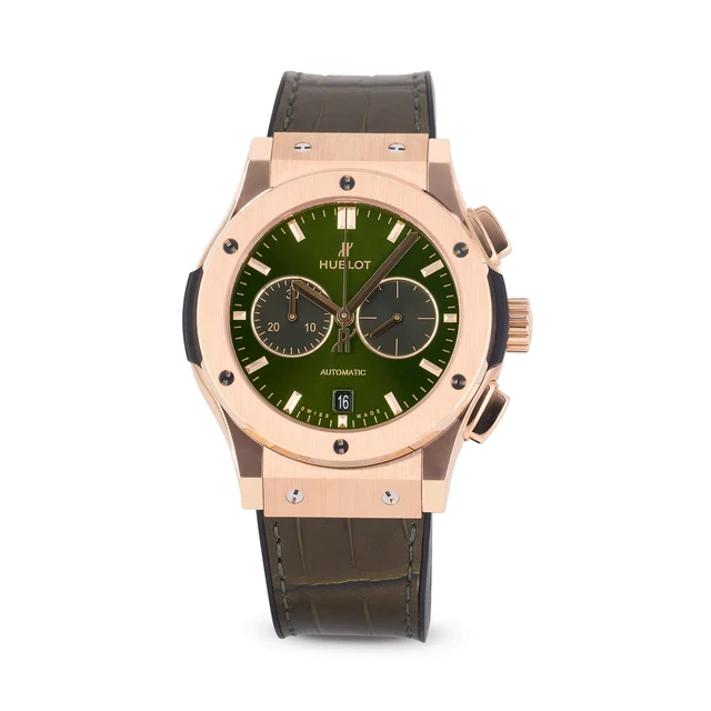 Hublot HUBLOT, REF. 541.OX.8980.LR, CLASSIC FUSION CHRONOGRAPH, 18K KING GOLD kol saati