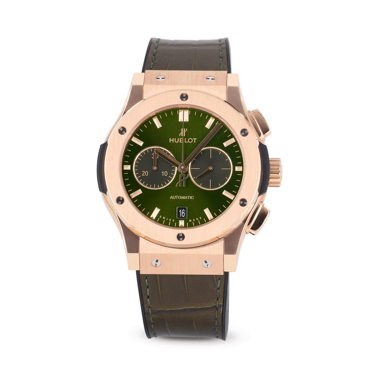 Hublot HUBLOT, REF. 541.OX.8980.LR, CLASSIC FUSION CHRONOGRAPH, 18K KING GOLD kol saati