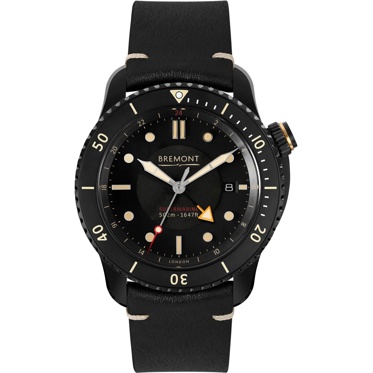 Bremont Vintage-R-S Supermarine Jet S502-JET-VINTAGE-R-S kol saati
