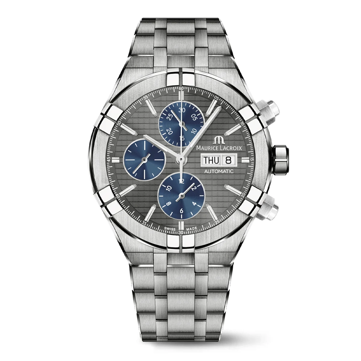 Maurice Lacroix Aikon Automatic Chronograph AI6038-TT032-330-1 44 mm kol saati