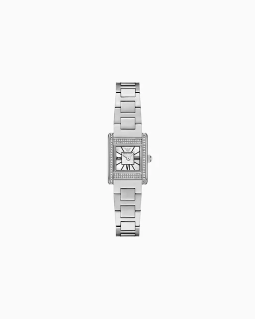 Emporio Armani Two-Hand Stainless Steel Watch AR11662 kol saati