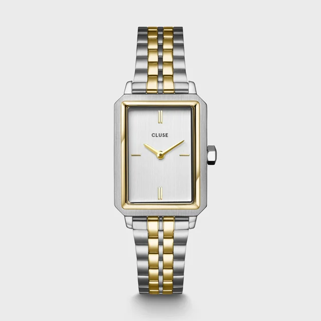 CLUSE Fluette Watch Steel, Two-Tone CW11510 kol saati