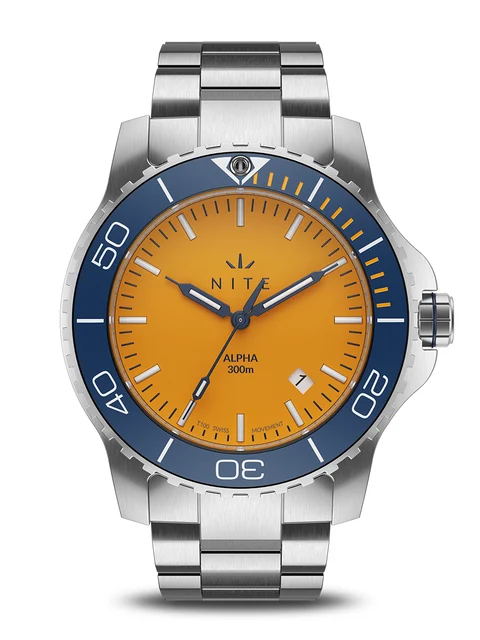 Nite Watches ALPHA231ST100WHITE kol saati