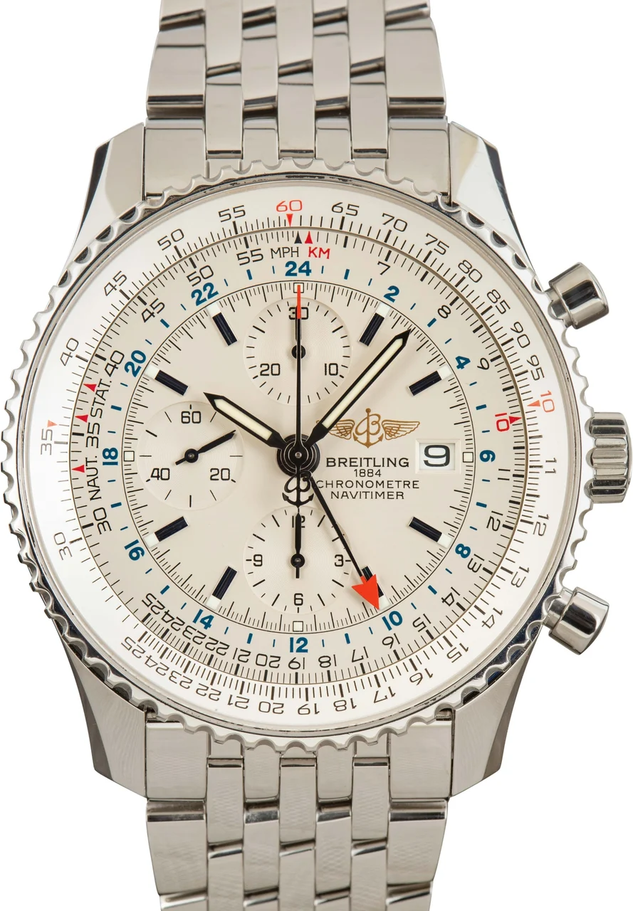 Breitling Navitimer World A2432212 A24322121G1A1 46 mm kol saati