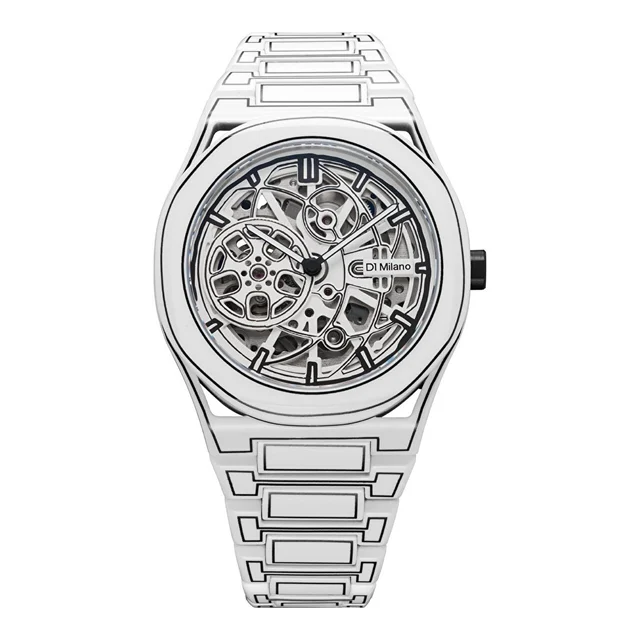 D1 MILANO Skeleton White Sketch SKBJ20 kol saati