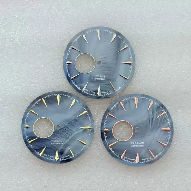 Tandorio Watches New cocktail Dial NH38 hollow 35mm for NH38 , NH70/72 movement MOP 580354