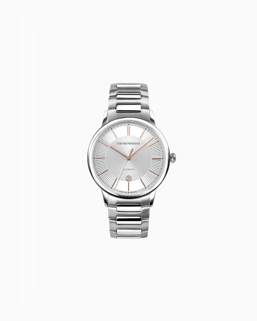 Emporio Armani Swiss Made Automatic Stainless Steel Watch ARS5104 kol saati