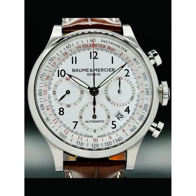 Baume & Mercier Baume and Mercier Capeland Chronograph White dial MOA10082 210000036452 ko