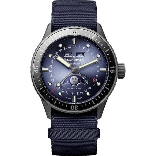 Blancpain Bathyscaphe Quantième Complet Phases de Lune 5054 0140 NAOA kol saati
