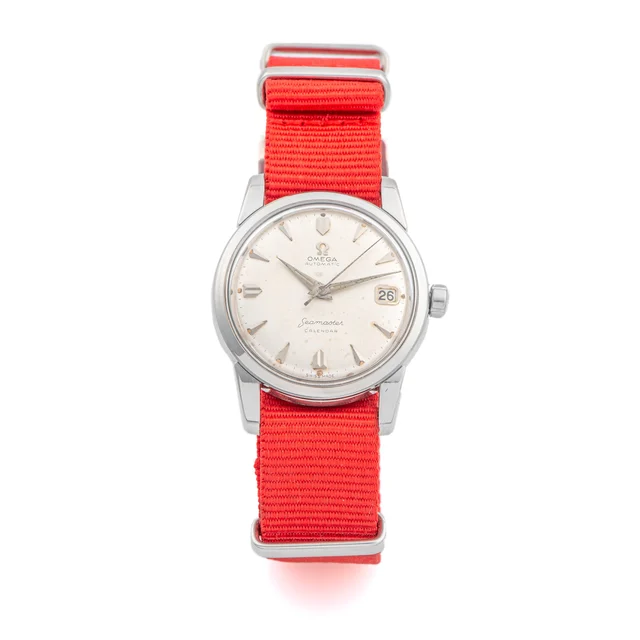 OMEGA Ref. 2849.6 SC, centre-seconds, date; “Seamaster Calendar”; stainless steel kol saat