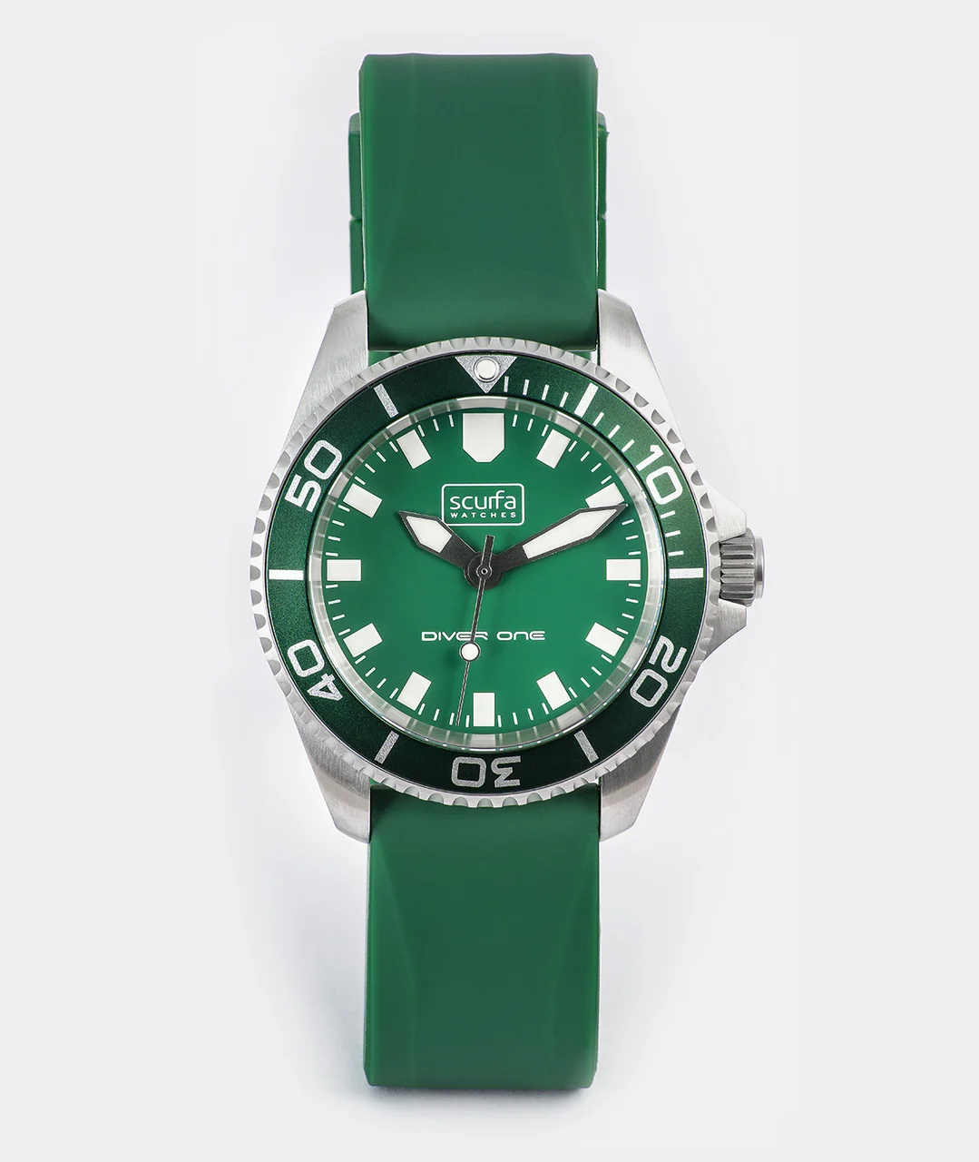 Scurfawatches Green D1-500 GREEN 40 mm kol saati