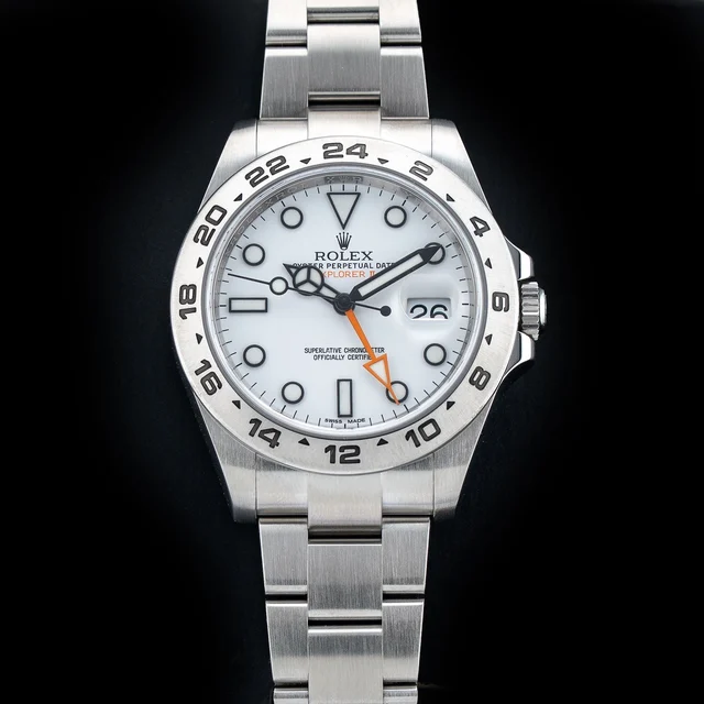 Rolex Explorer II 216570-0001 Polar White Dial 210009N34497 kol saati