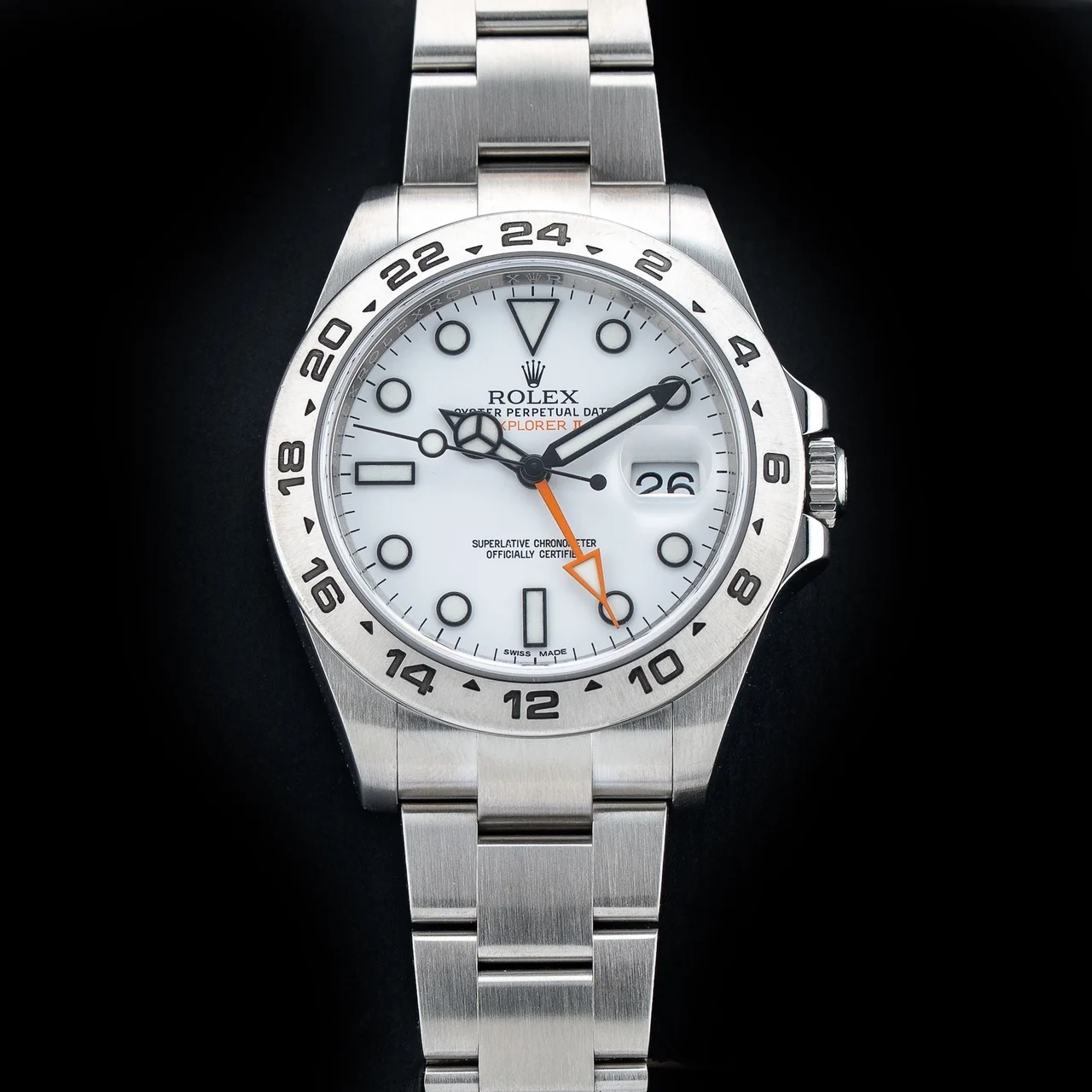Rolex Explorer II 216570-0001 Polar White Dial 210009N34497 kol saati