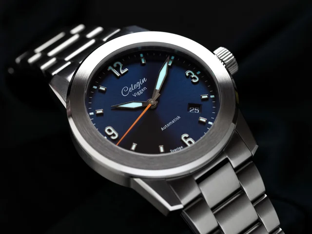 Celegin Viggen Blue – Assembled in Sweden | Limited Edition kol saati