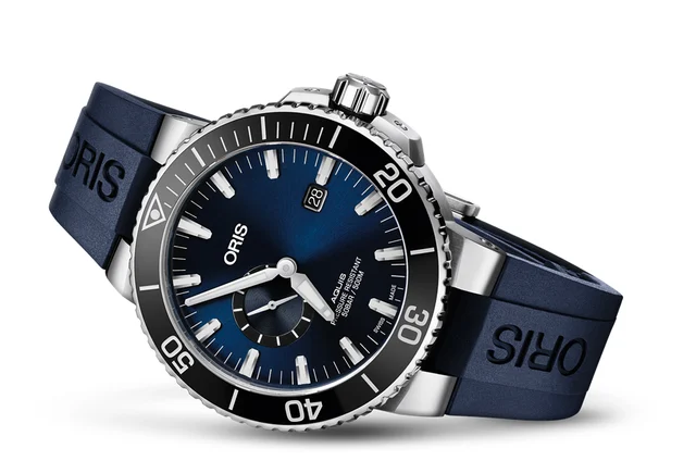 Oris Aquis Small Second, Date 01 743 7733 4135-07 4 24 65EB kol saati