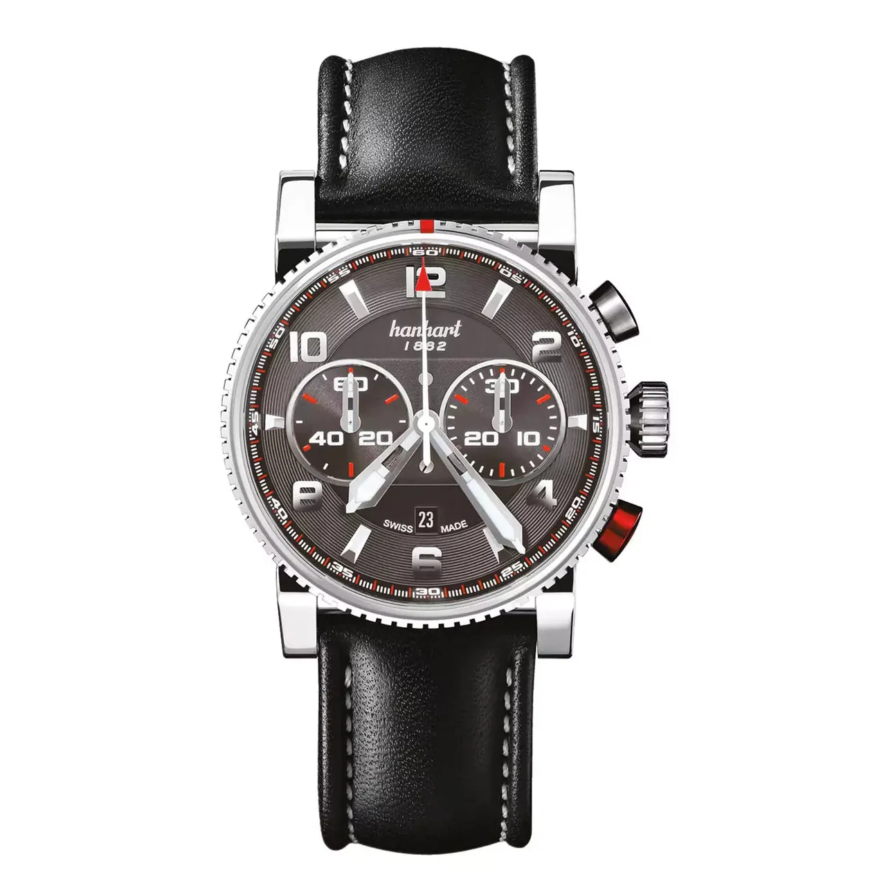 Hanhart Primus H721.202-6428-1-4-1-1-1-1-2-1 44 mm kol saati