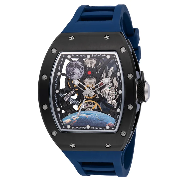 Invicta Rally Interstellar Automatic Watch w/ Skeleton Dial - 41mm. Blue (49009) kol saati