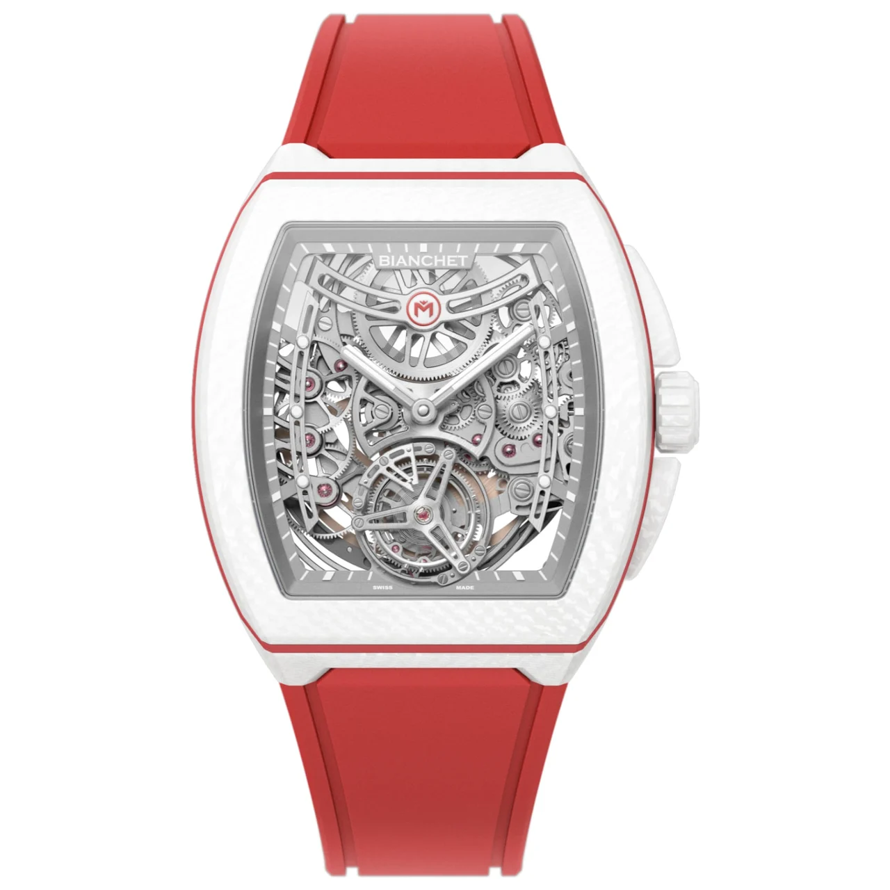 Bianchet Flying Tourbillon Ultrafino Skeleton Monaco Limited Edition TNUFFTSKMCQZ kol saati