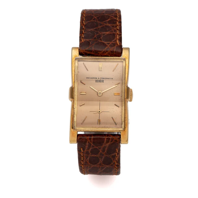 Vacheron Constantin VACHERON CONSTANTIN, REF. 4591, FLARED LUGS, YELLOW GOLD kol saati
