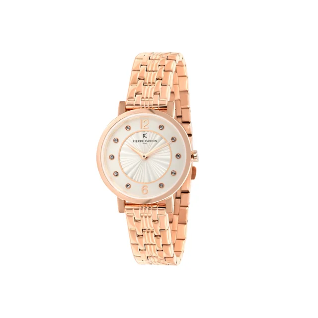 Canal St. Martin Canal St Martin Rose Gold Watch with Pink Dial and Metal Link Strap CCM.0